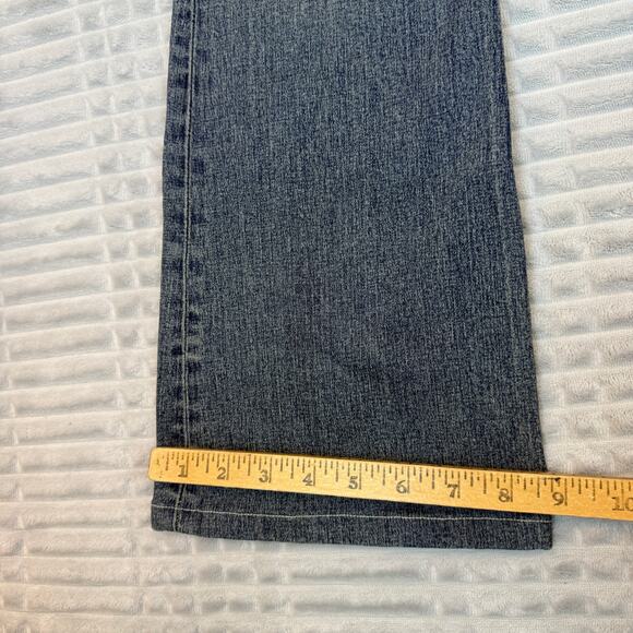 Womens Allen Schwartz Allen B Embroidered Flare Jeans Size 28 - Picture 4 of 11